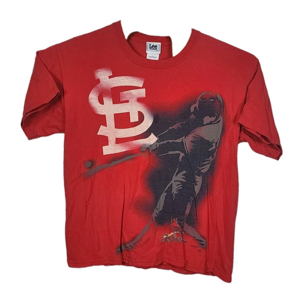 Vintage 1990s Lee Sport St. Louis Cardinals graphic MLB baseball T Shirt Large L